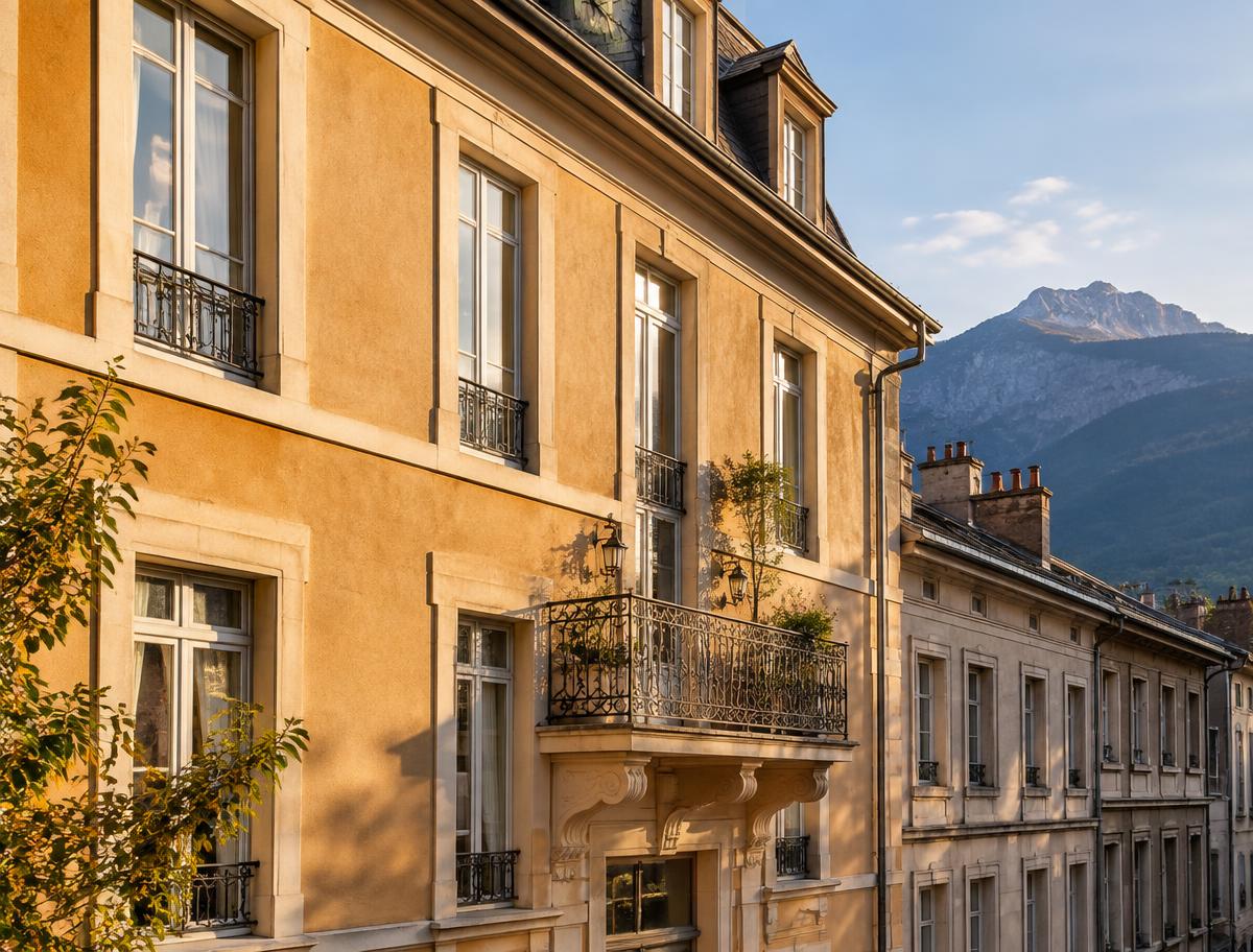 Rénovation d'une fenêtre dans un logement grenoblois